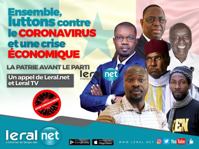 Post COVID-19 : « L’heure  est grave ! » d’où la nécessité d’un gouvernement d'union nationale pour une réponse crédible aux énormes défis