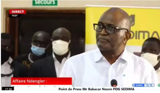Babacar Ngom, patron de Sedima: « La politique ne m’intéresse pas » Babacar Ngom, patron de Sedima: « La politique ne m’intéresse pas »