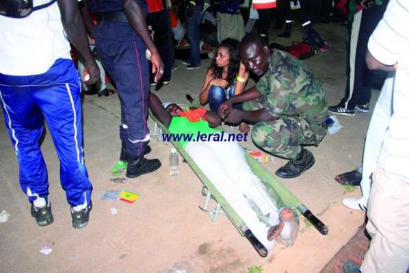 Stade Senghor: Il y a eu beaucoup de blessés 