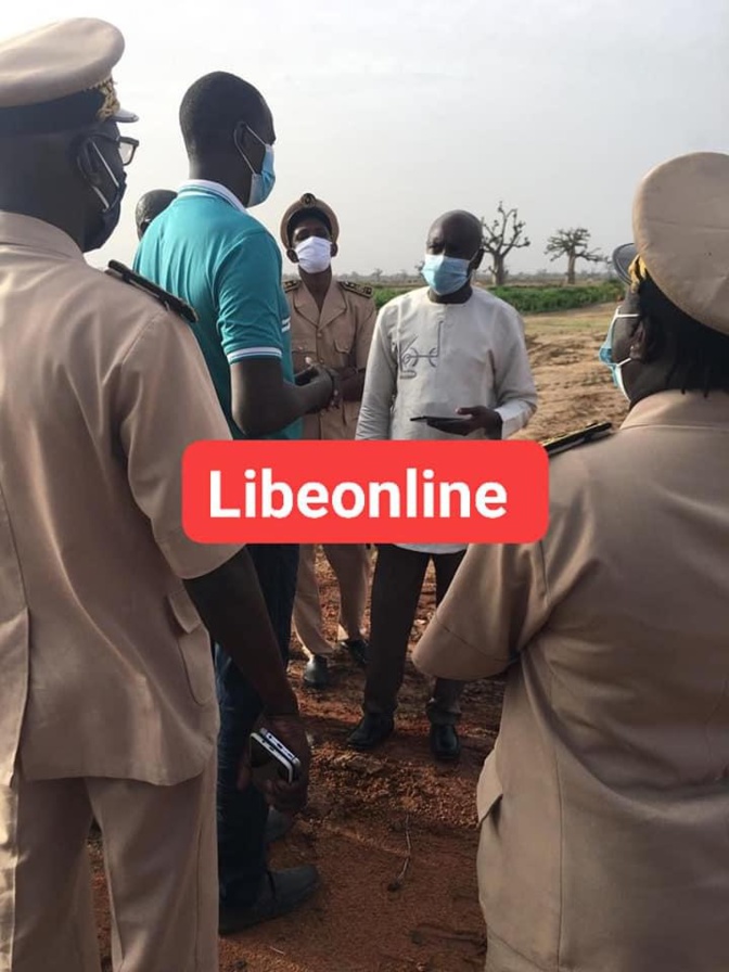 Ndingler: Le ministre de l’Intérieur Aly Ngouille Ndiaye a visité ce mardi le site du litige