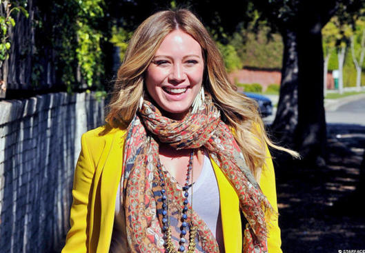 Hilary Duff: "j’ai vraiment eu une grossesse facile"