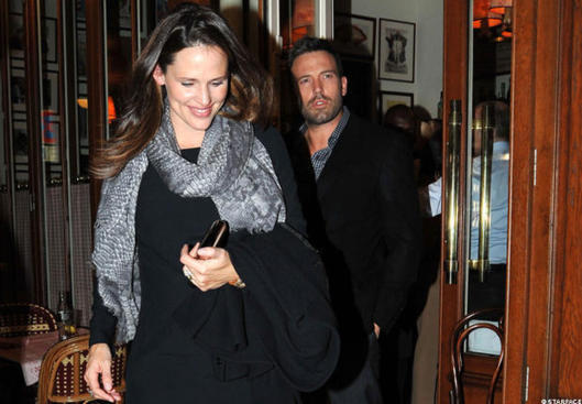 Photos- Jennifer Garner et Ben Affleck craquent pour Paris