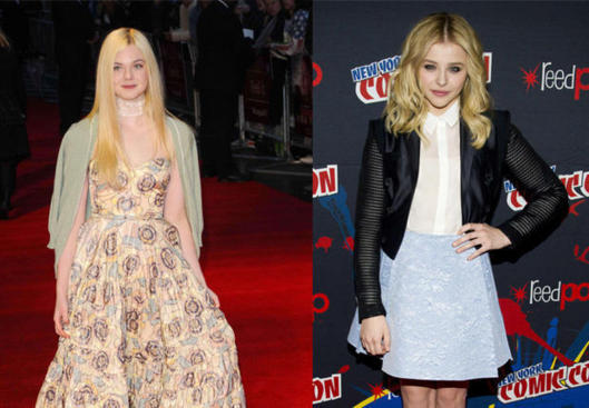 Deux looks deux stars: Chloe Moretz VS Elle Fanning