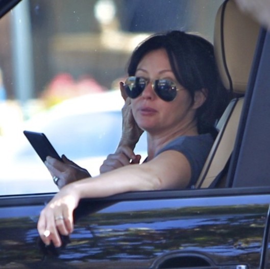 Shannen Doherty se laisse aller