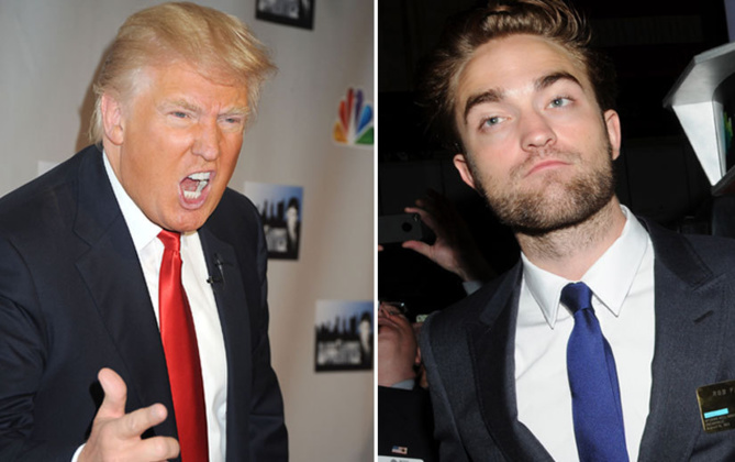 Donald Trump incite Robert Pattinson à quitter Kristen Stewart