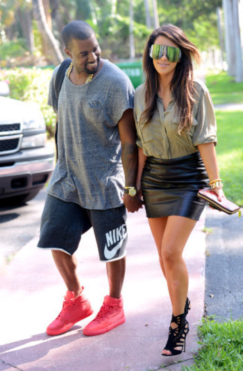 Kanye West et Kim Kardashian : une escapade en amoureux