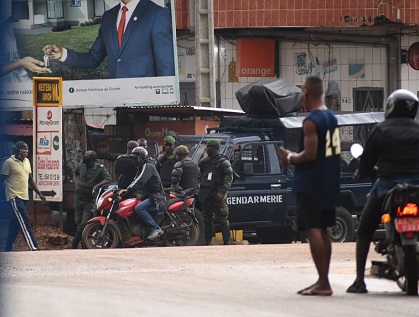 Manifestation prévue ce lundi en Guinée: un impressionnant dispositif sécuritaire devant son domicile pour coincer Cellou Dalein Diallo