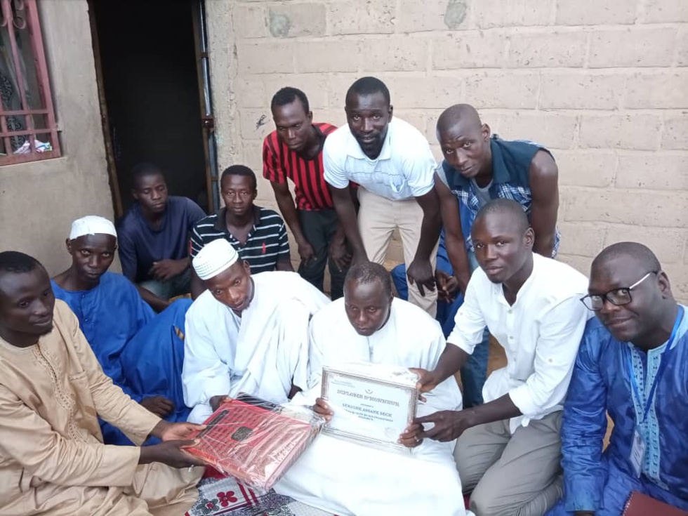 Remise d'attestations aux guides religieux de la commune de Koungheul par M. Alioune Badara Ly (Photos)