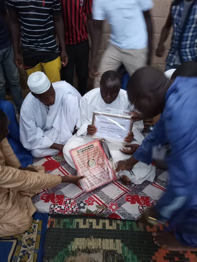 Remise d'attestations aux guides religieux de la commune de Koungheul par M. Alioune Badara Ly (Photos)