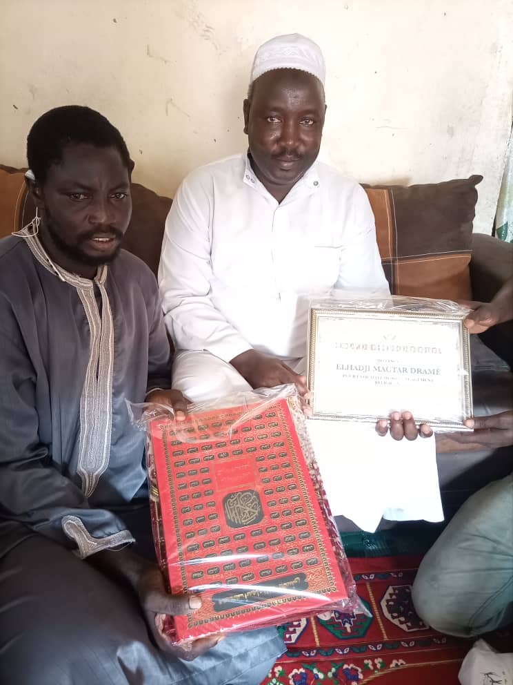 Remise d'attestations aux guides religieux de la commune de Koungheul par M. Alioune Badara Ly (Photos)