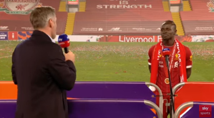 Vidéo - Quand Carragher déclare sa "flamme" à Sadio Mané