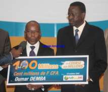 [Photos] Oumar Demba décroche le Jackpot de la Lonase
