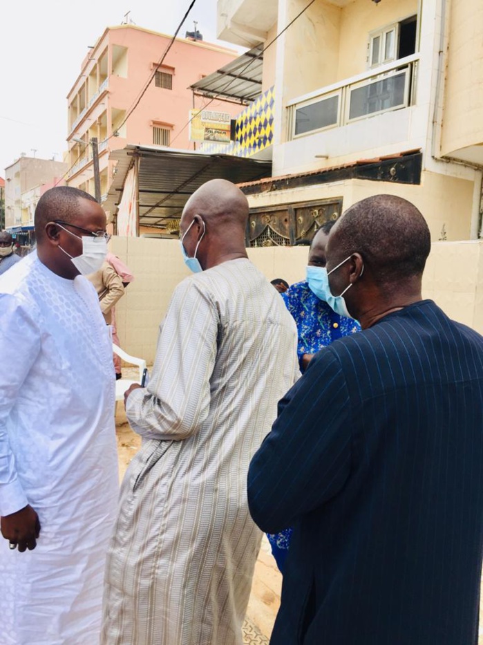 Condoléances: Matar Bâ, Cheikh Seck et El Hadji O. Diouf chez Moussa Ndiaye