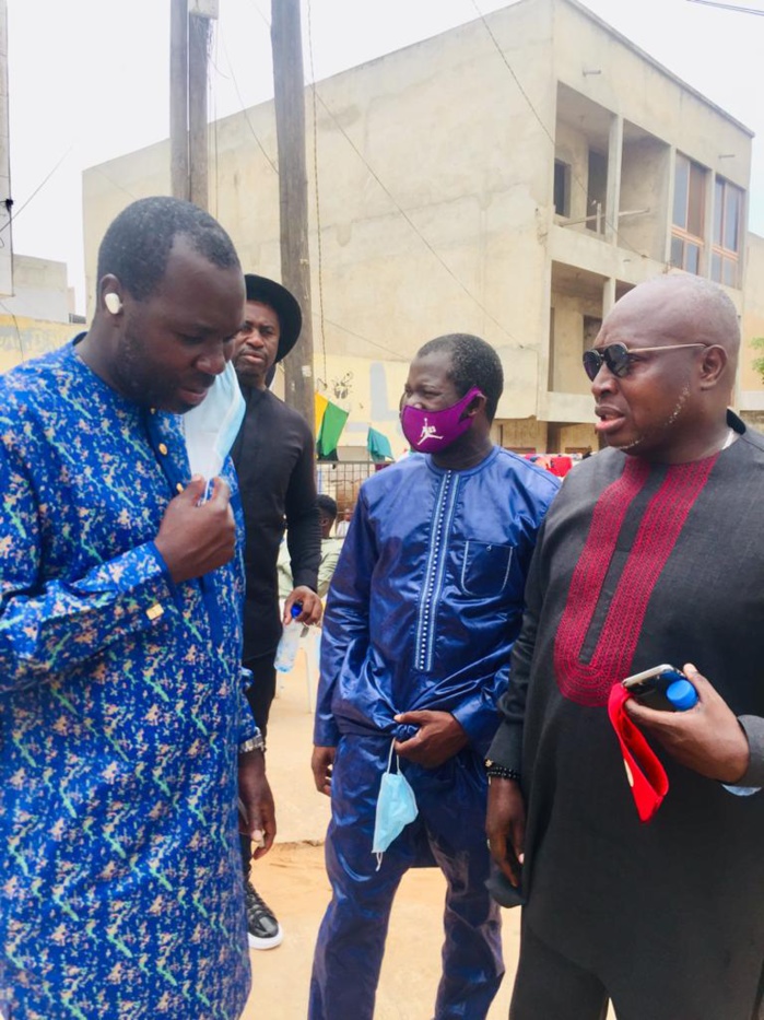 Condoléances: Matar Bâ, Cheikh Seck et El Hadji O. Diouf chez Moussa Ndiaye