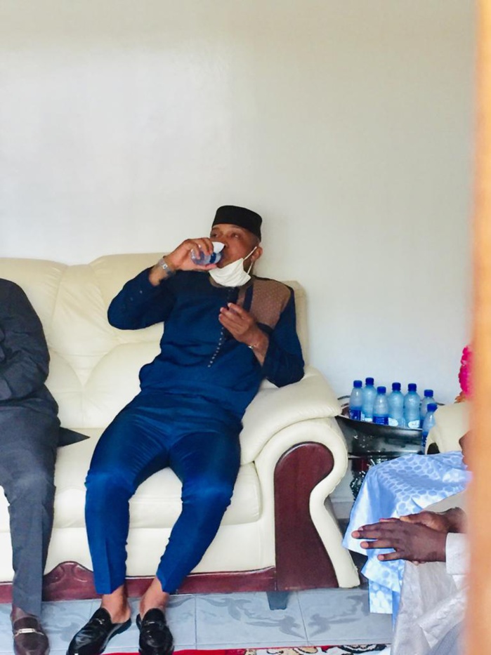 Condoléances: Matar Bâ, Cheikh Seck et El Hadji O. Diouf chez Moussa Ndiaye