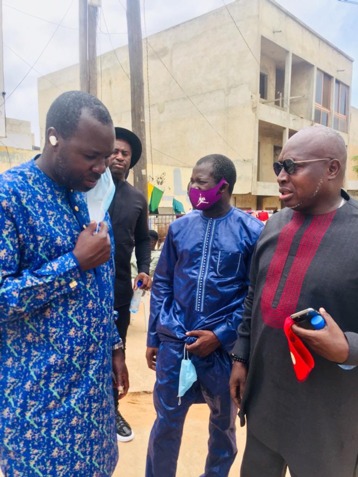 Condoléances: Matar Bâ, Cheikh Seck et El Hadji O. Diouf chez Moussa Ndiaye