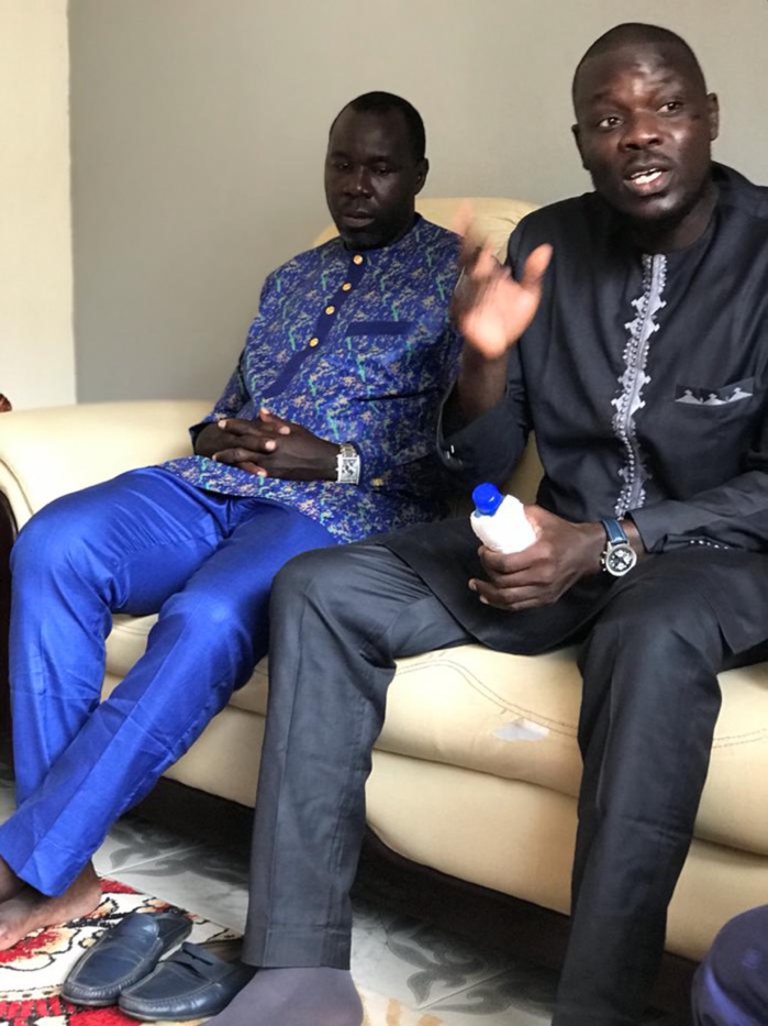 Condoléances: Matar Bâ, Cheikh Seck et El Hadji O. Diouf chez Moussa Ndiaye