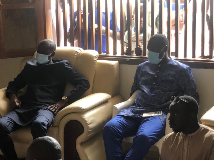 Condoléances: Matar Bâ, Cheikh Seck et El Hadji O. Diouf chez Moussa Ndiaye