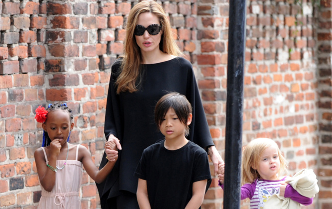 Trois enfants d’Angelina Jolie au casting de son prochain film