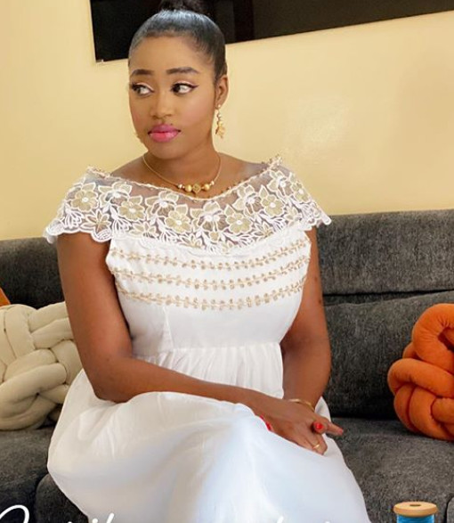 Mode Tabaski: La belle et élégante sœur de Cathy Chimère Diaw s'y met(Photos)
