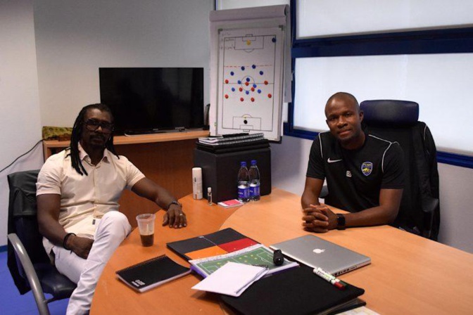 FC Sochaux: Aliou Cissé rend visite à Omar Daf