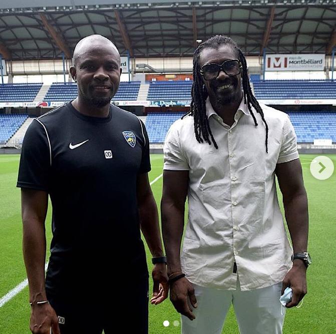 FC Sochaux: Aliou Cissé rend visite à Omar Daf