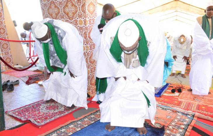 Tabaski: Voici les images de la prière à la mosquée Omarienne !