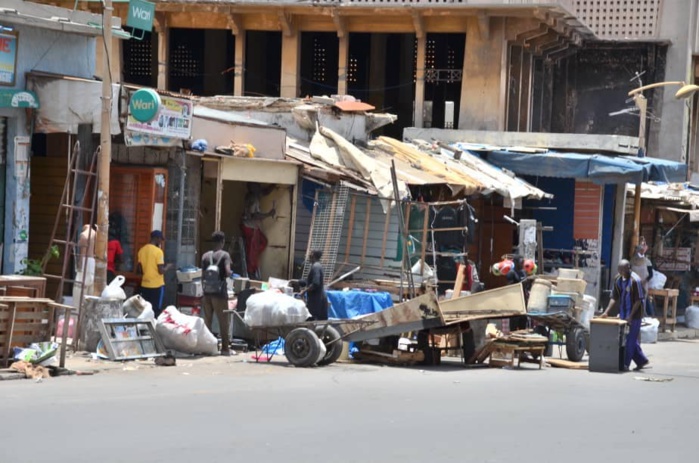 Démolition d’une partie du marché Sandaga: 325 commerçants sur les 383 comptabilisés, vont rejoindre le site de recasement 