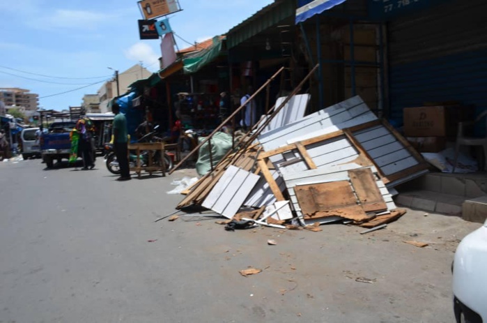 Démolition d’une partie du marché Sandaga : 325 commerçants sur les 383 comptabilisés vont rejoindre le site de recasement! Démolition d’une partie du marché Sandaga : 325 commerçants sur les 383 comptabilisés vont rejoindre le site de recasement!