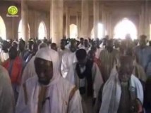 Tabaski 2012: Prière à la grand mosquée de touba  "Sermon Imam"
