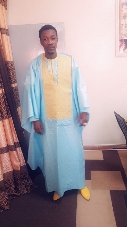 Tabaski 2020 : Tange Tandian administrateur de vipinfos.net et sa fille aînée Tabaski 2020 : Tange Tandian administrateur de vipinfos.net et sa fille aînée