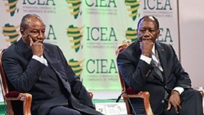 Virus du 3e mandat: Ouattara et Condé positifs