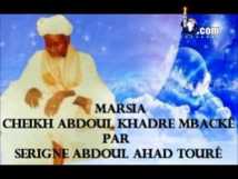 Marsia Serigne Abdoul Khadre Mbacké par S. Abdoul Ahad Touré