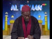 "AL BAYAAN" du vendredi 09 novembre 2012 [RTS1]