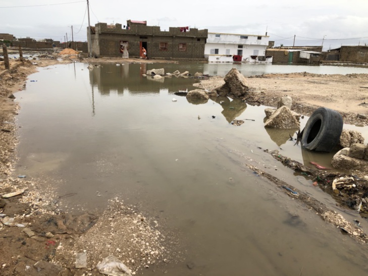 (Photos): Ndar patauge dans les eaux de pluie