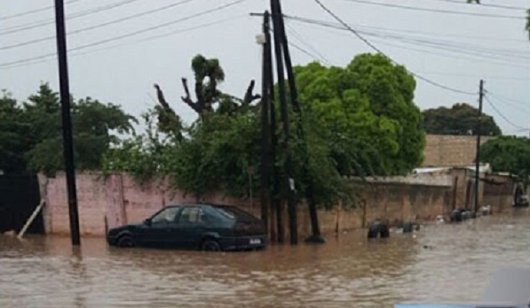 Fortes pluies à Kaffrine :  plusieurs quartiers sous les eaux, les populations appellent à l’aide