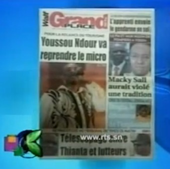 Revue de Presse Kenkelibaa du 20 Novembre 2012