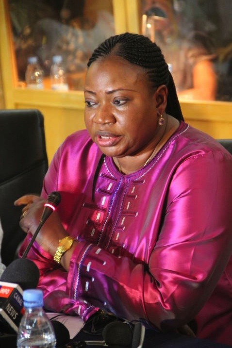 La Gambienne Fatoumata Bensouda, la patronne du Tribunal Pénal International