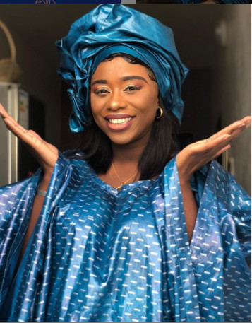 Admirez le magnifique grand boubou de la chanteuse Omg ! (Photos)
