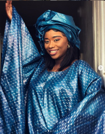 Admirez le magnifique grand boubou de la chanteuse Omg ! (Photos)