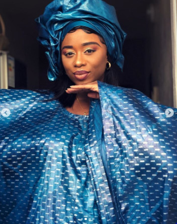 Admirez le magnifique grand boubou de la chanteuse Omg ! (Photos)