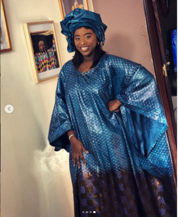 Admirez le magnifique grand boubou de la chanteuse Omg ! (Photos)