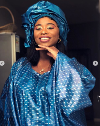 Admirez le magnifique grand boubou de la chanteuse Omg ! (Photos)