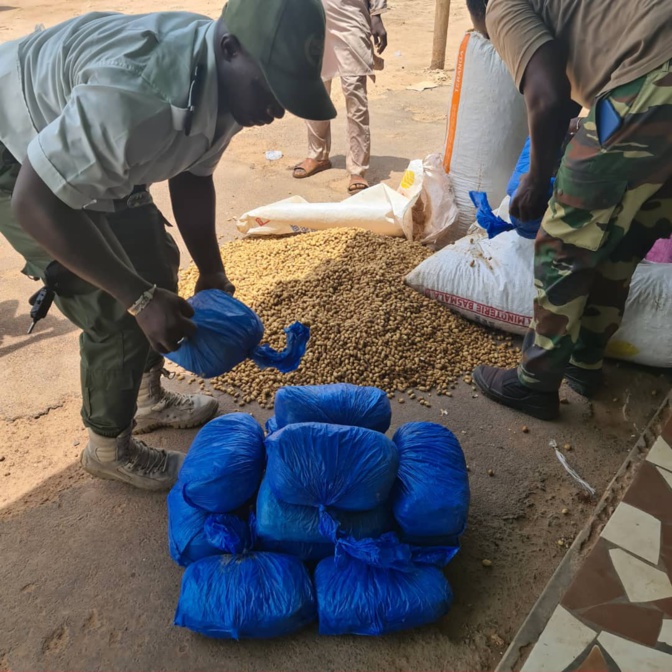 Douane: 108 kg de chanvre indien saisis au Centre et au Sud du pays