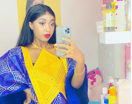 Photos - Admirez la magnifique tenue traditionnelle de l'actrice Tatira Sow !