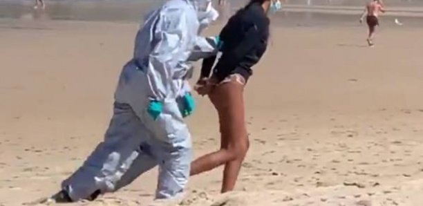 Contaminée par la Covid 19, elle est interpellée sur la plage parce qu’elle ne respecte pas sa quarantaine