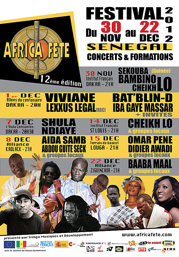 Tringa Musiques et Développement lance la 12è édition du Festival Africa Fête au Sénégal