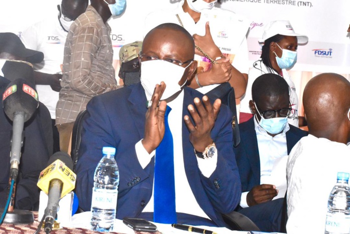 Lancement officiel de la "TNT TOUR SENEGAL": Matar Bâ et Abdoulaye Diop donnent le signal