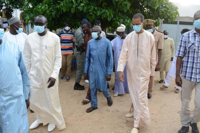 Joal / Condoléances: Le ministre Alioune Ndoye chez Sangoné Mbaye