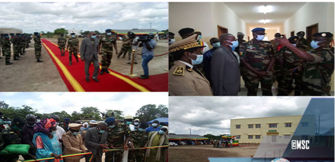 Fatick: Un  nouveau camp militaire inauguré à Nemanding par Me Sidiki Kaba